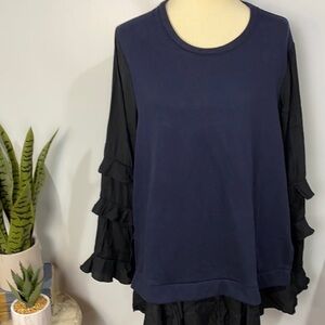 ❄️ Lane Bryant two tone top